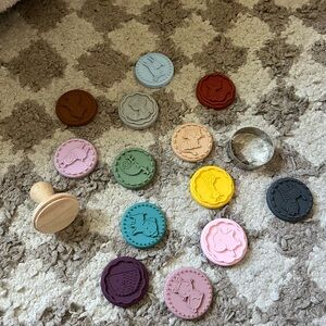 Animal Cookie Stamp Set - Multi Color Silicone Tokens